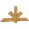 Ekena Millwork Redmond Rough Sawn Timber Gable Bracket, Western Red Cedar, 72"W x 27"H x 2"D x 6"F, 9/12 Pitch GBW072X27X0206RED00RWR - alternate 3